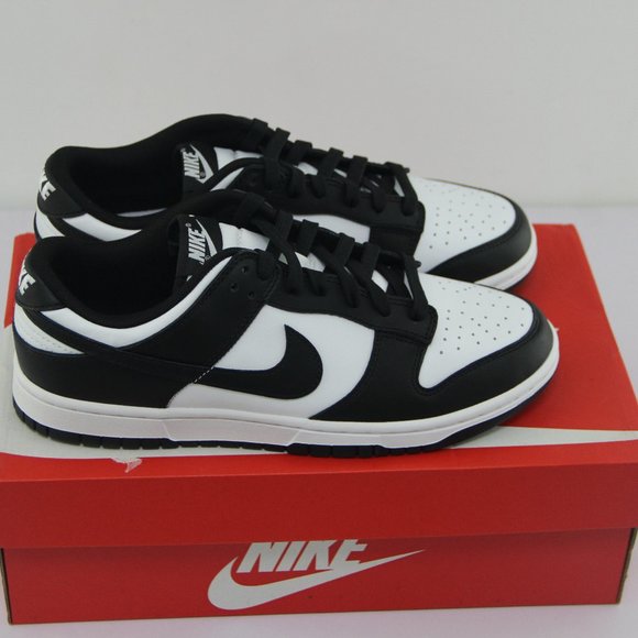 Nike Dunk Low 'Black White' - Picture 4 of 8
